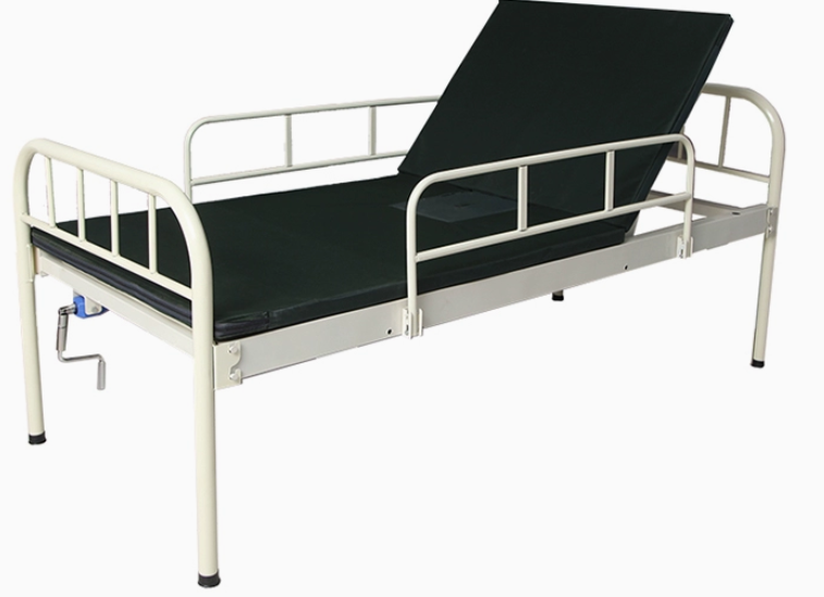 手動(dòng)單功能病床手動(dòng)單搖床起背護(hù)理床